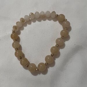 Quartz and‎ Stone Stretch Chakra Bracelet